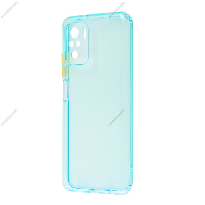 Чохол для Xiaomi Redmi Note 10 / 10s Acid Color sky blue