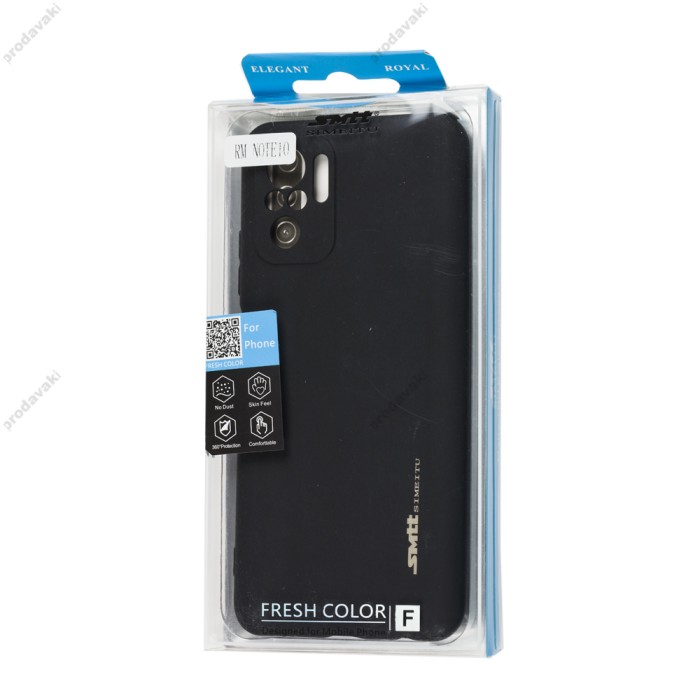 Чохол Xiaomi Redmi Note 10 / 10s SMTT logo чорний