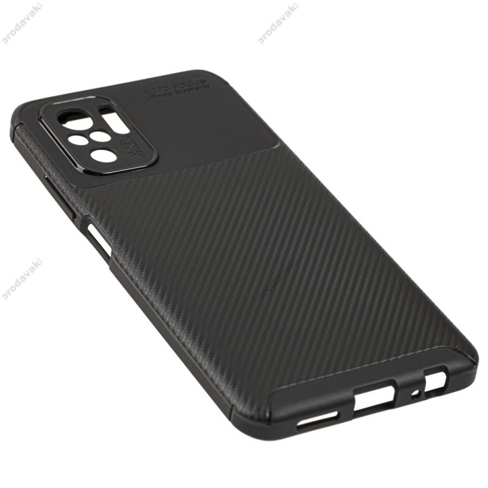 Чохол для Xiaomi Redmi Note 10 / 10s Ultimate Carbon чорний