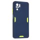 Чохол для Xiaomi Redmi Note 10 / 10s Ribbed camera синій