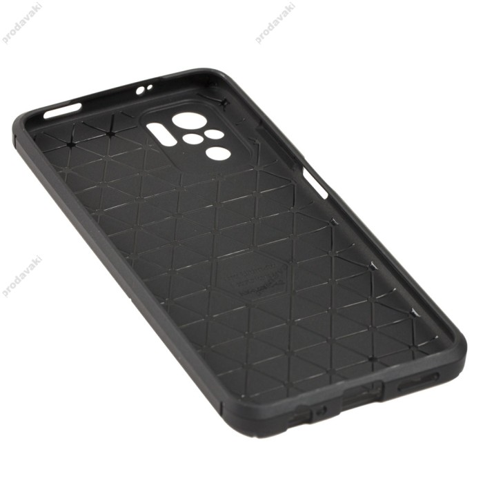 Чохол для Xiaomi Redmi Note 10 / 10s Ultimate Carbon чорний