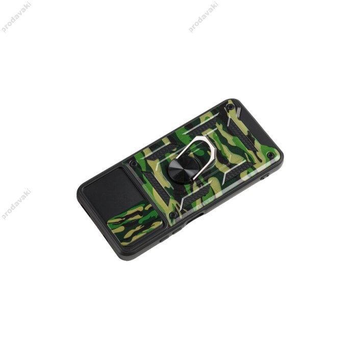 Чохол для Xiaomi Redmi Note 10 / 10s Serge Ring Armor ударостійкий army green