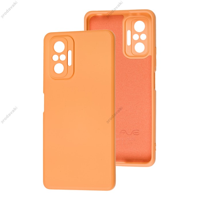 Чохол для Xiaomi Redmi Note 10 Pro Wave colorful персиковий
