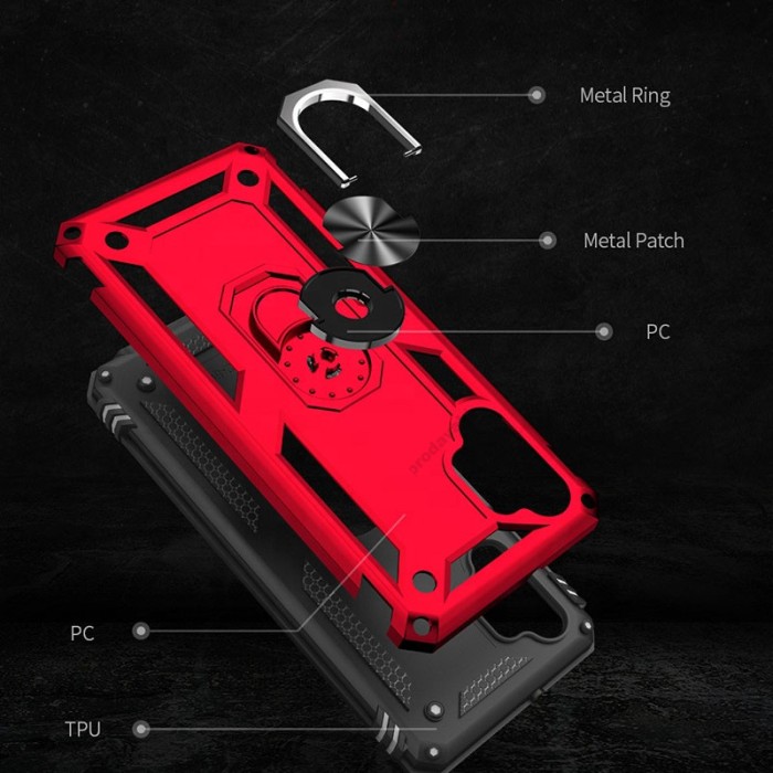 Чохол для Xiaomi Redmi Note 10 Pro Honor Hard Defence чорний