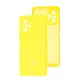 Чохол для Xiaomi Redmi Note 10 Pro Lime silicon із мікрофіброю жовтий (yellow)