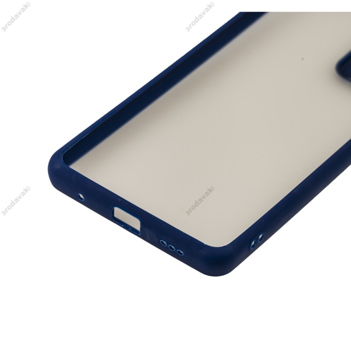 Чохол Xiaomi Redmi Note 10 Pro LikGus Totu camera protect синій