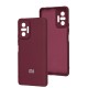 Чохол для Xiaomi Redmi Note 10 Pro Silicone Full camera бордовий / marsala