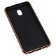 Чохол для Xiaomi Redmi 8A Carbon Gradient Hologram золотистий