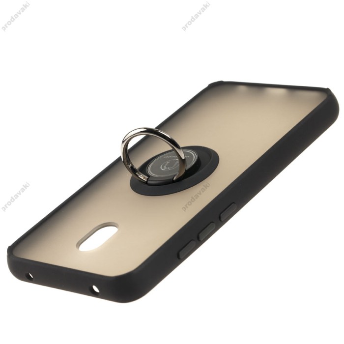 Чохол для Xiaomi Redmi 8A LikGus Edging Ring чорний