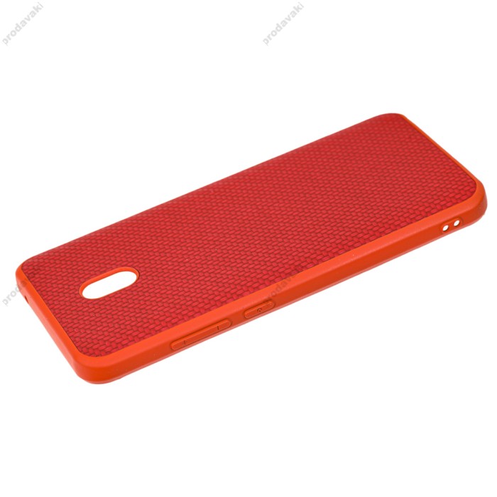 Чохол для Xiaomi Redmi 8A Carbon New червоний