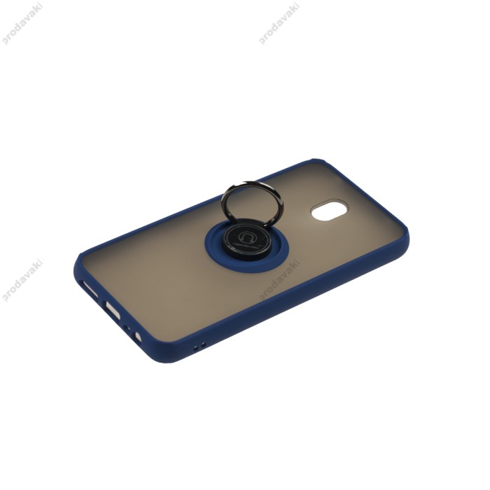 Чохол для Xiaomi Redmi 8A LikGus Edging Ring синій