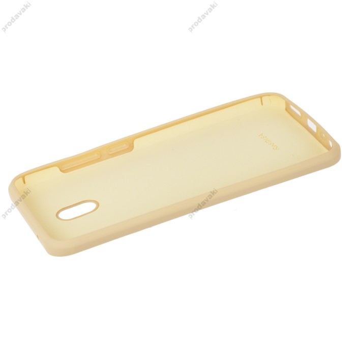 Чохол для Xiaomi Redmi 8A Silicone Full золотистий
