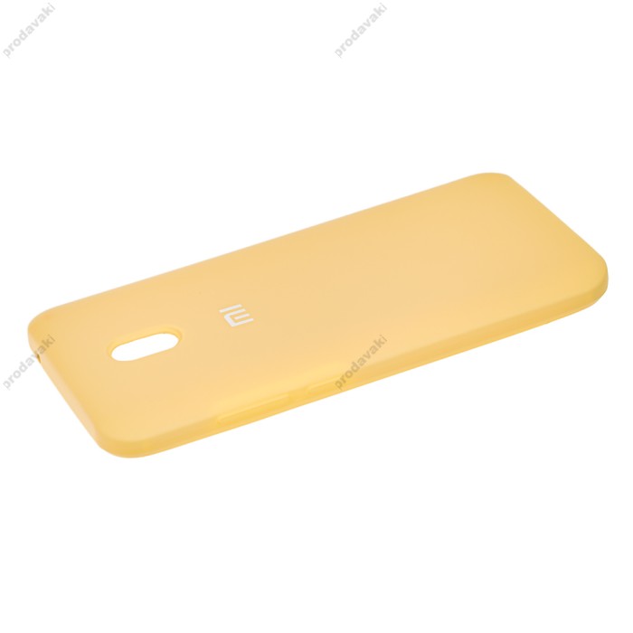Чохол для Xiaomi Redmi 8A Silicone Full золотистий
