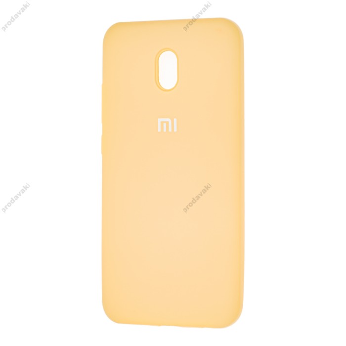 Чохол для Xiaomi Redmi 8A Silicone Full золотистий