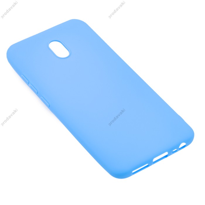 Чохол для Xiaomi Redmi 8A Soft matt блакитний