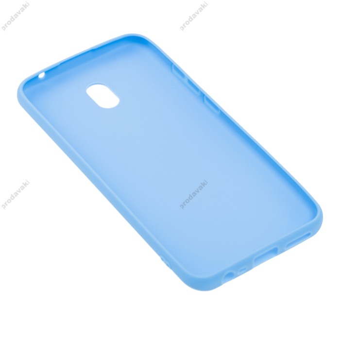 Чохол для Xiaomi Redmi 8A Soft matt блакитний