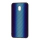 Чохол для Xiaomi Redmi 8A Twist glass "блакитний"