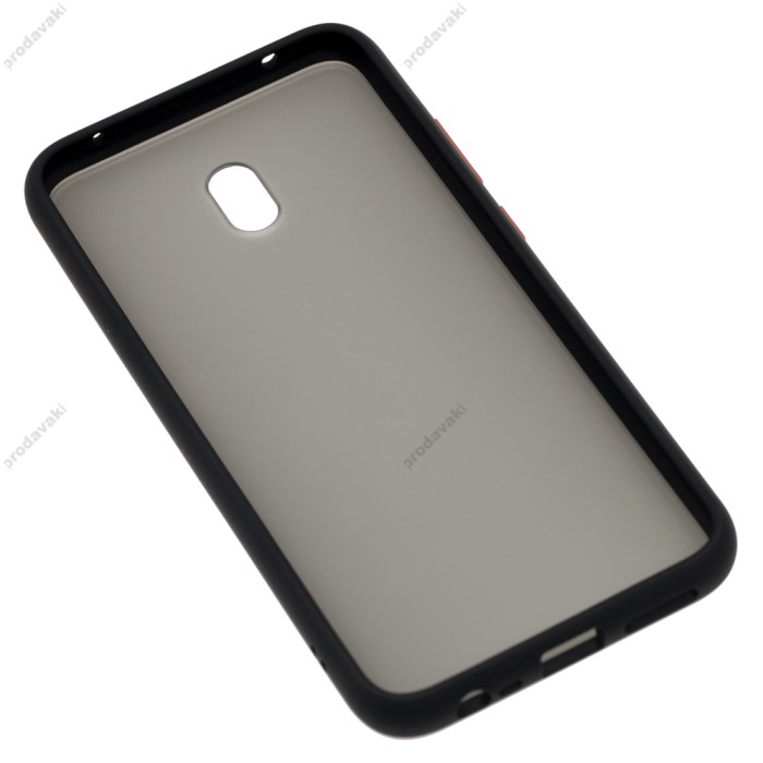 Чохол для Xiaomi Redmi 8A LikGus Maxshield чорно-червоний