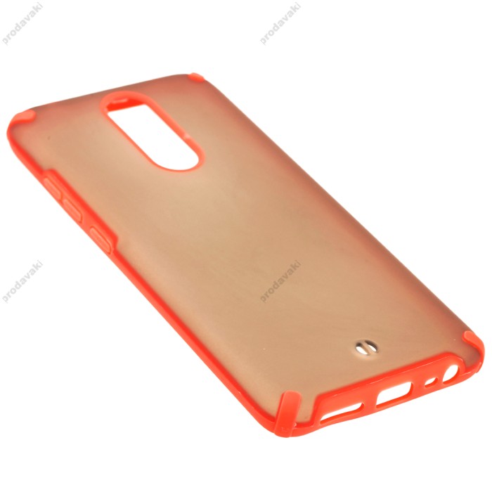 Чохол для Xiaomi Redmi 8 LikGus Touch Soft червоний