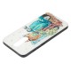 Чохол для Xiaomi Redmi 8 Glass блискітки "мопед"
