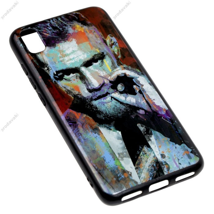 Чохол для Xiaomi Redmi 7A print + popsocket "Макгрегор"