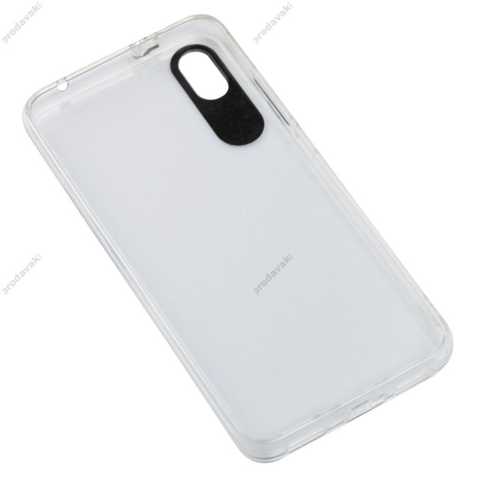 Чохол для Xiaomi Redmi 7A Epic clear прозорий/чорний