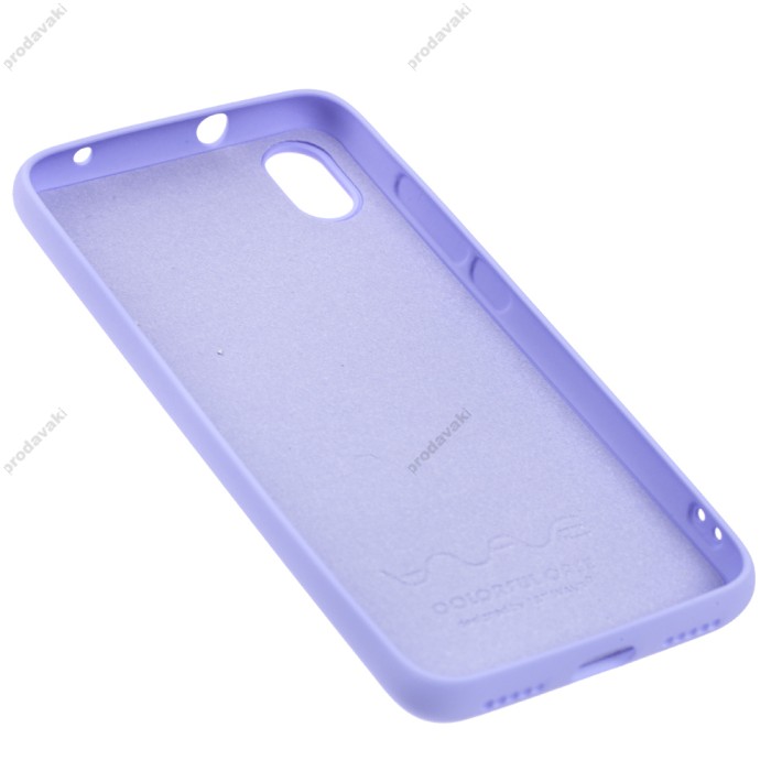 Чохол для Xiaomi Redmi 7A Wave colorful фіолетовий / light purple