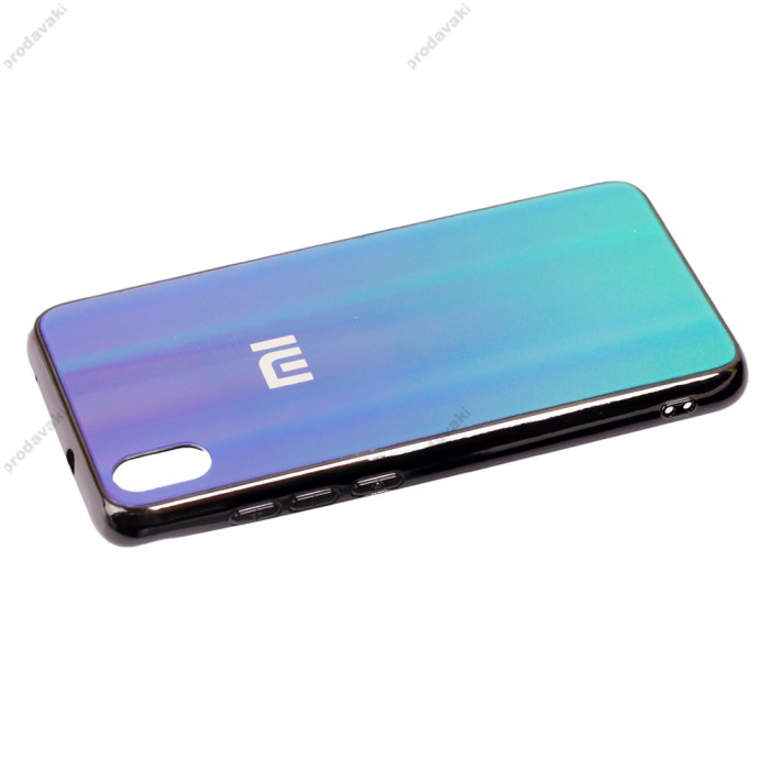 Чохол для Xiaomi Redmi 7A Aurora з лого чорний