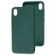 Чохол для Xiaomi Redmi 7A Silicone Full зелений / pine green