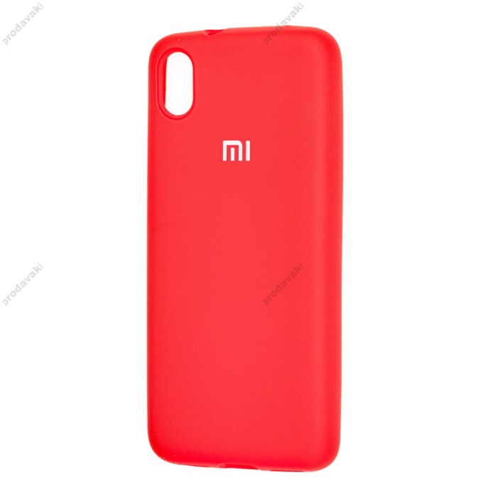 Чохол для Xiaomi Redmi 7A Silicone Full червоний