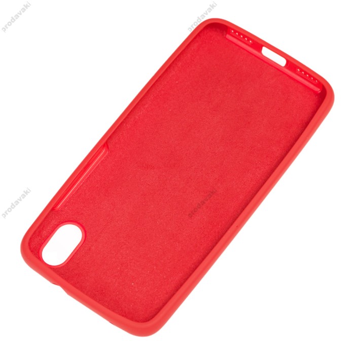 Чохол для Xiaomi Redmi 7A Silicone Full червоний