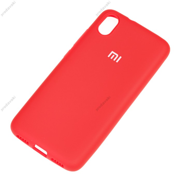Чохол для Xiaomi Redmi 7A Silicone Full червоний