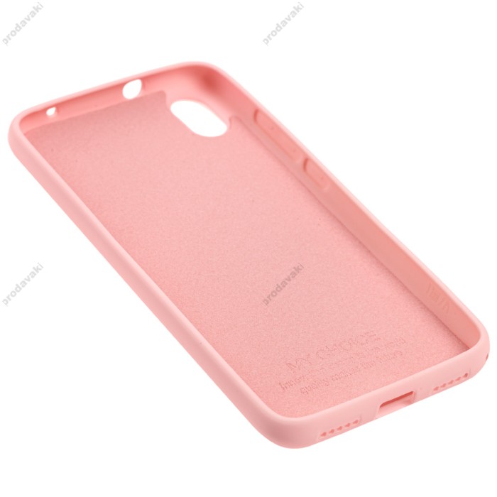 Чохол для Xiaomi Redmi 7A Full without logo light pink