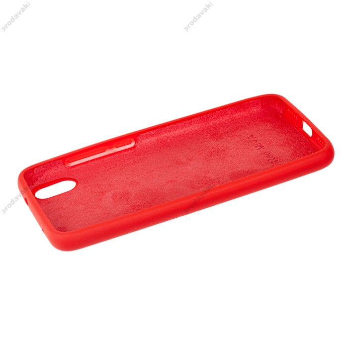 Чохол для Xiaomi Redmi 7A Silicone Full червоний