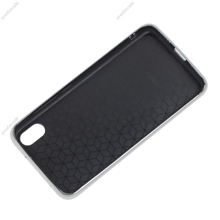 Чохол для Xiaomi Redmi 7A Carbon Gradient Hologram синій