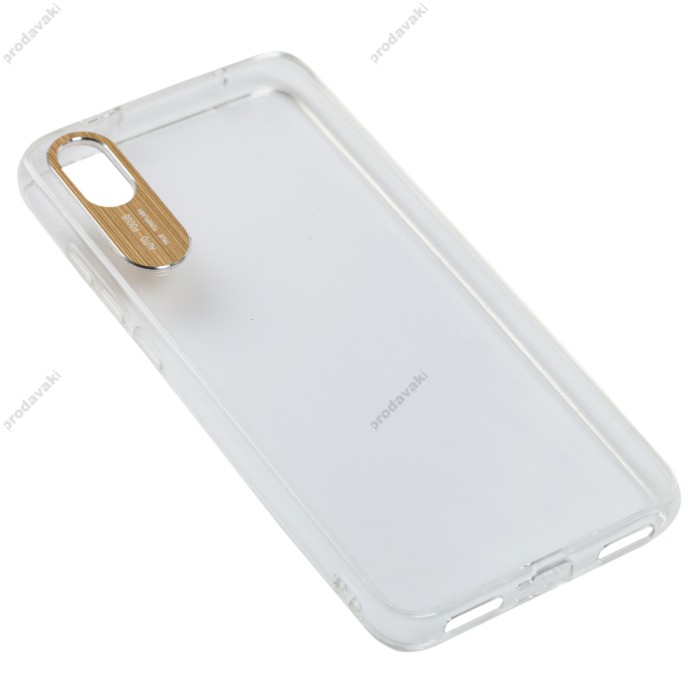 Чохол для Xiaomi Redmi 7A Epic clear прозорий/золотистий