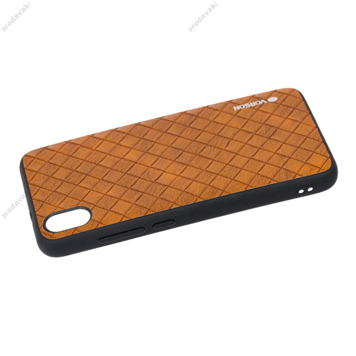 Чохол для Xiaomi Redmi 7A Vorson Braided коричневий