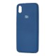 Чохол для Xiaomi Redmi 7A Silicone Full синій