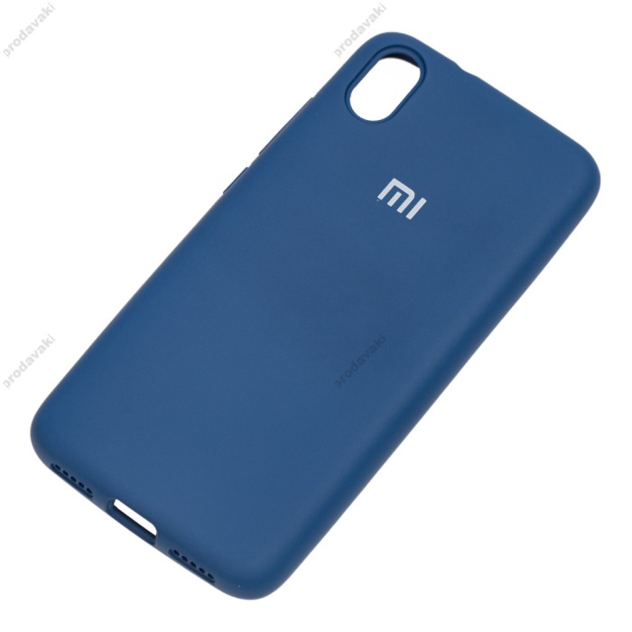 Чохол для Xiaomi Redmi 7A Silicone Full синій