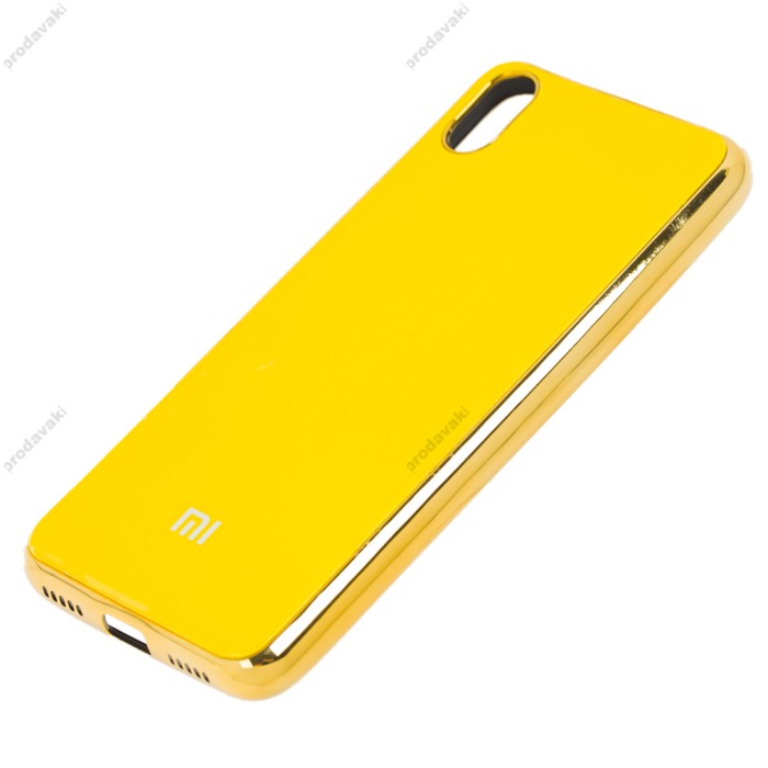 Чохол для Xiaomi Redmi 7A Silicone case (TPU) жовтий