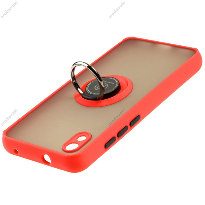 Чохол для Xiaomi Redmi 7A LikGus Edging Ring червоний