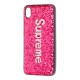 Чохол для Xiaomi Redmi 7A Supreme Glitter малиновий