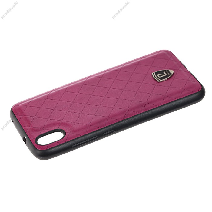 Чохол для Xiaomi Redmi 7A Puloka Argyle бордовий