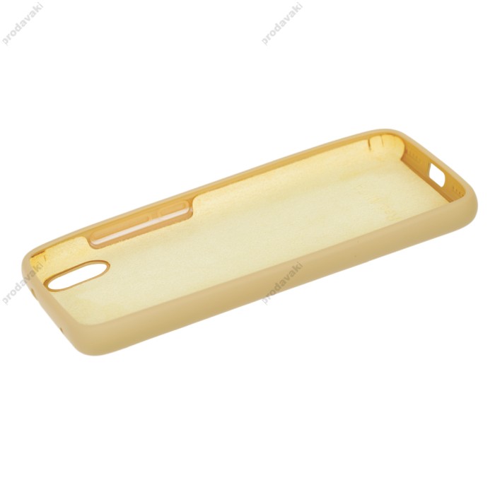 Чохол для Xiaomi Redmi 7A Silicone Full золотистий