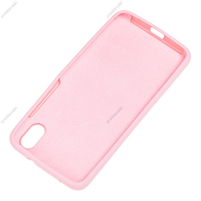 Чохол для Xiaomi Redmi 7A Silicone Full рожевий / light pink