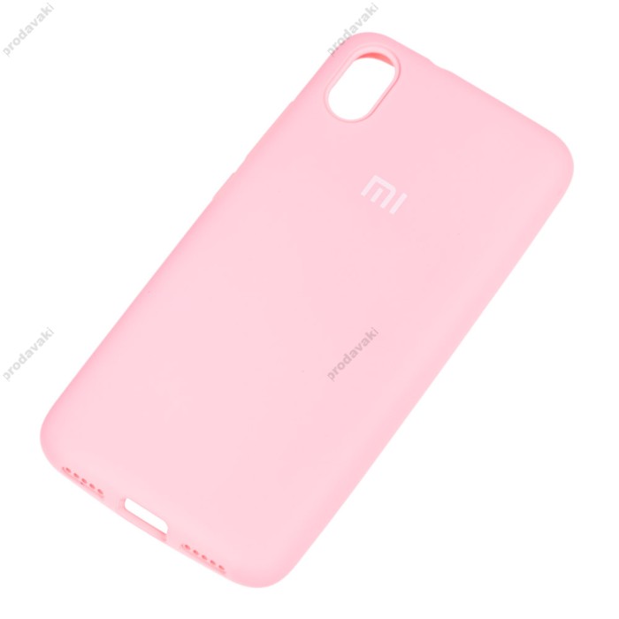 Чохол для Xiaomi Redmi 7A Silicone Full рожевий / light pink
