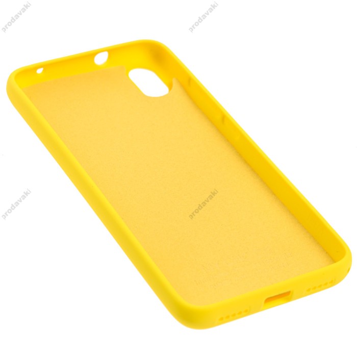 Чохол для Xiaomi Redmi 7A Full without logo жовтий