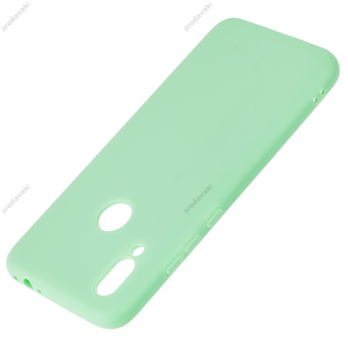 Чохол для Xiaomi Redmi 7 Soft під магнітний тримач салатовий