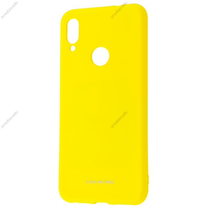 Чохол для Xiaomi Redmi 7 Molan Cano глянець жовтий