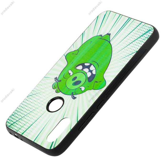 Чохол для Xiaomi Redmi 7 glass "Angry Birds" Leonardo